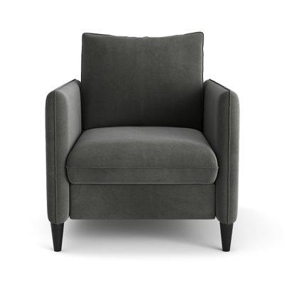 Кресло дизайнерское "Sydney" 80х95х86 см. Серый Арт.7000 фото